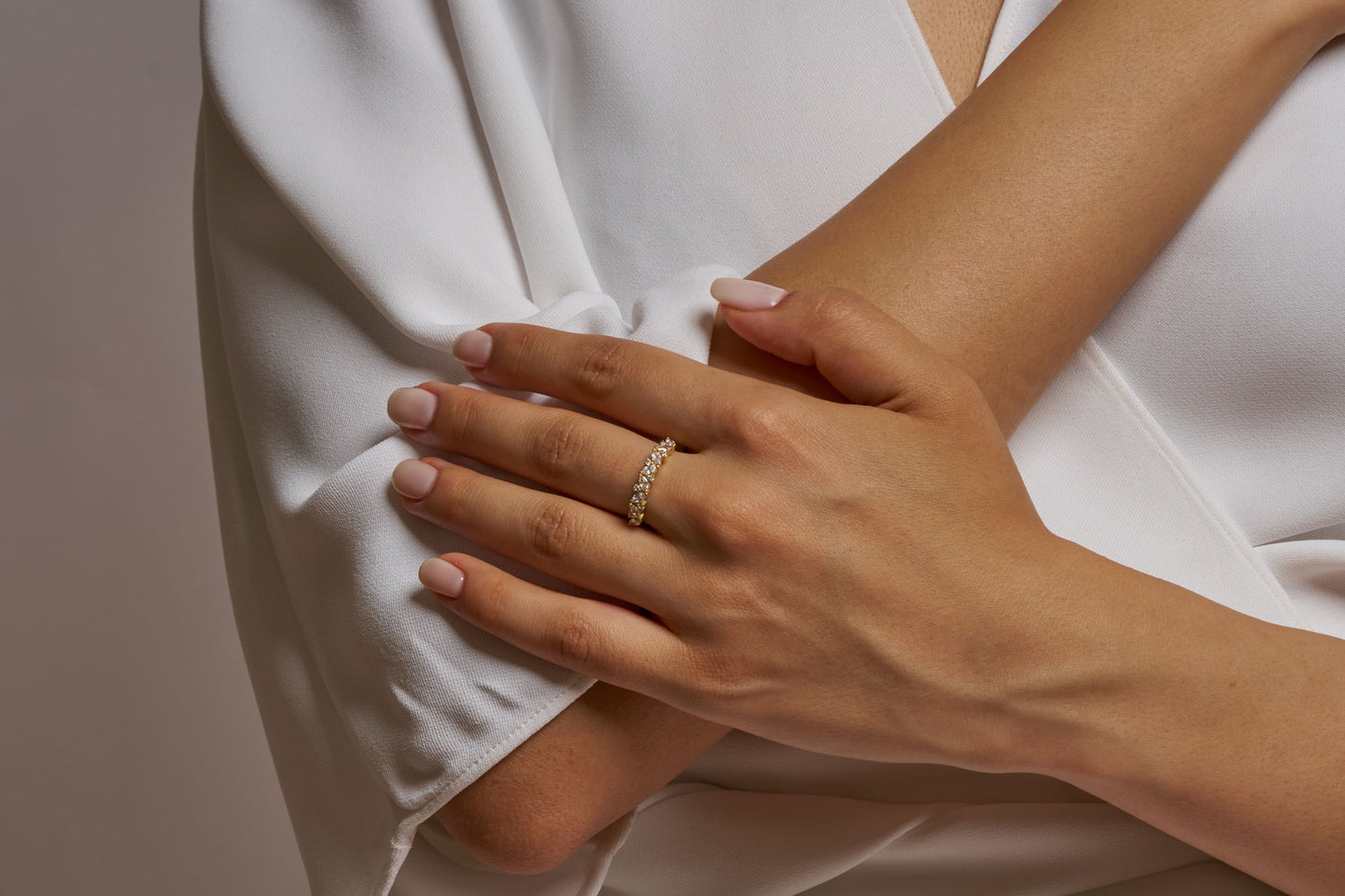 Marquise Diamond cut moissanite Cluster Ring β 14K Gold Statement Band, Elegant Multi-Stone Anniversary Ring, Unique Vintage-Inspired Jewelr